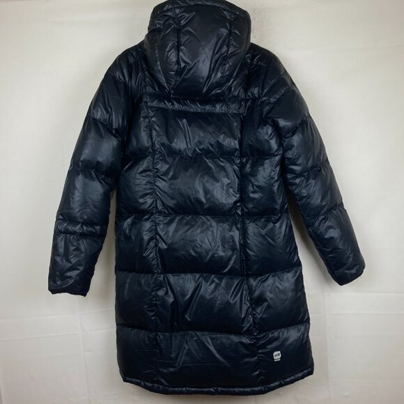 Orage Womens Sz L Down Fill Longer Length Hooded Quilted Puffer Winter Jacket - Picture 8 of 9